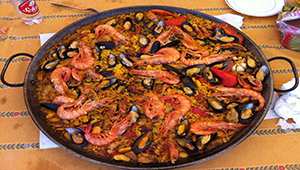 Paella española